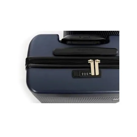 Średnia walizka Saxoline Algarve navy 74l